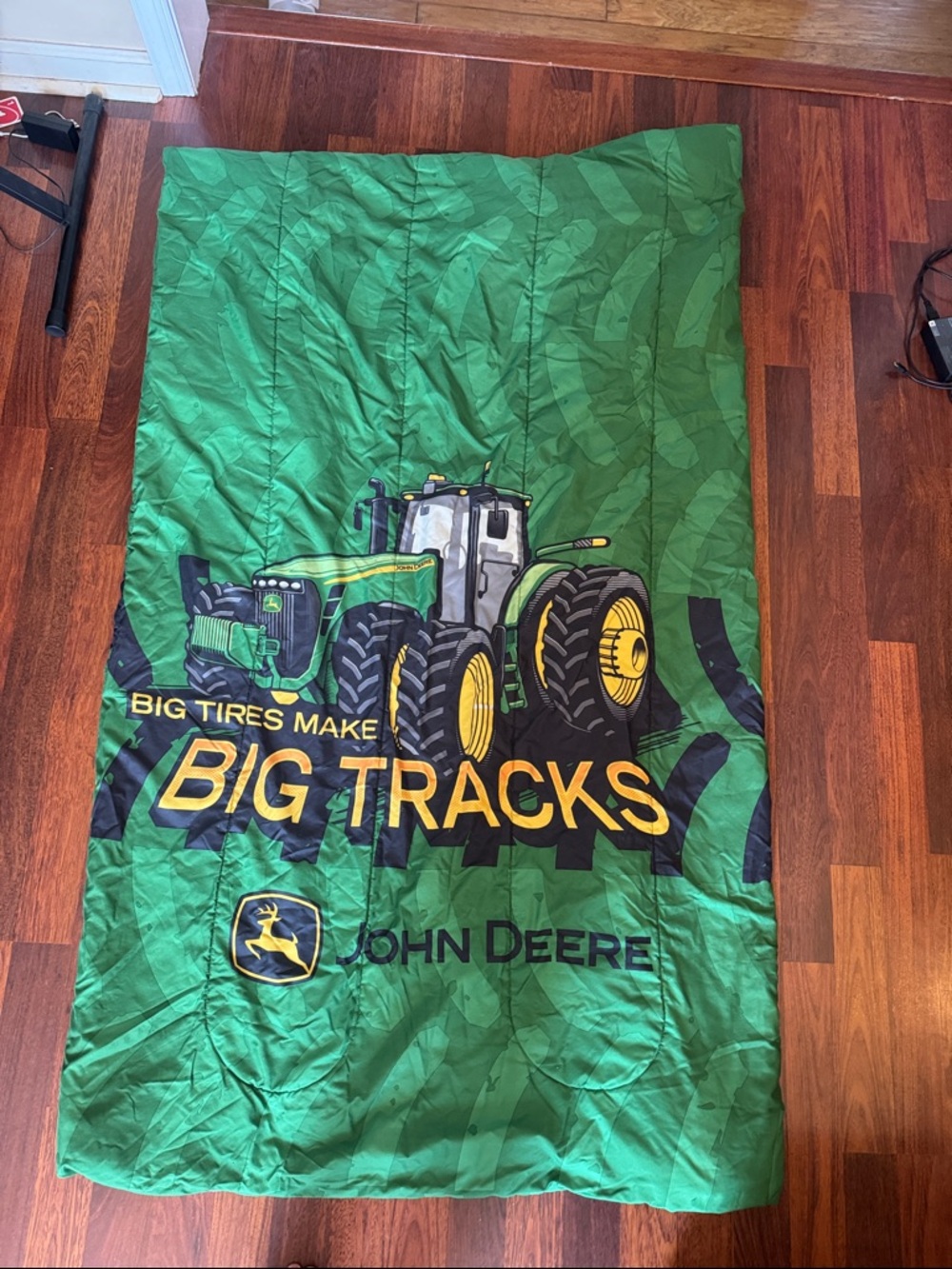 Twin John Deere double sided Tractor Comforter